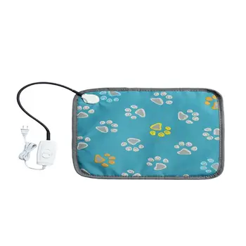 

Pet Heating Pad Waterproof Safety Electric Heated Dog Bed Warming Mat Adjustable U90A