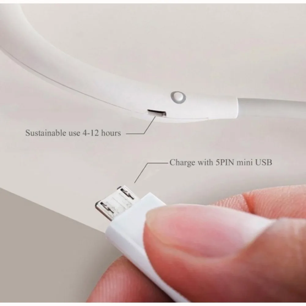 Usb Перезаряжаемый Персональный вентилятор громкой связи дизайн наушников носимый портативный шейный мини-вентилятор для путешествий на открытом воздухе в помещении
