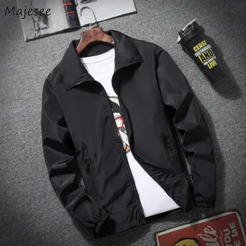 

Plus Size Men Jacket Black Coat 7XL Loose Novelty Mens Jackets and Coats Windproof Big Harajuku Clothes Korean Streetwear Soft