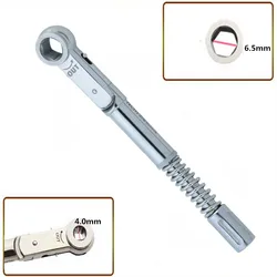 Stainless steel Dental Implant Torque Ratchet Wrench Tool TOP GERMAN QUALITY,10.5 MM , 10-50 NCM Top Quality With Drivers