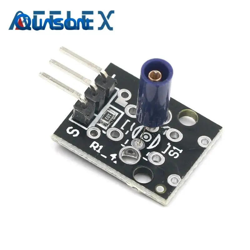 Module de capteur de commutateur de Vibration de choc de KY-002 de 3pin SW-18015P pour le Kit de bricolage d'arduino ► Photo 2/6