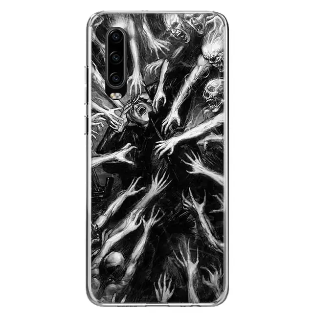 Devil Satan Phone Case For Huawei Mate 30 20 10 P40 P30 P20 P10 Pro Lite P Smart Z Plus 2019 2018 Cover Coque QD114-8