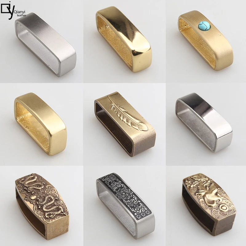 Brass belt ring stainless steel leather ring belt buckle ring man belt ring fixed Brass belt ring stainless steel leather ring belt buckle ring man belt ring fixed