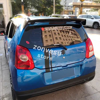

Use For Suzuki Swifts 2005--2015 year Spoiler ABS Plastic Carbon Fiber Look Rear Car Body Kit Accessories Hatchback universal