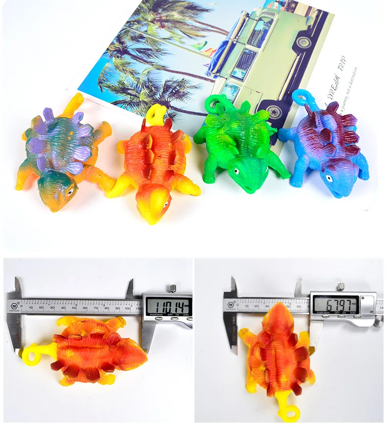 Инновационная новая и своеобразная игрушка TPR надувная игрушка для животных надувной динозавр боббол