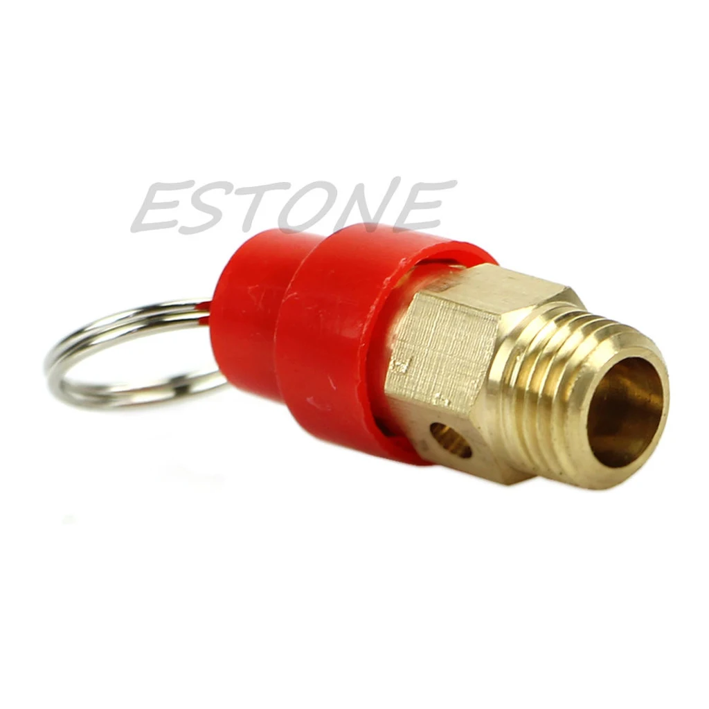 

1PC 1/4'' 7KG BSP Air Compressor Safety Release Valve Pressure Relief Regulator Drop Ship Support