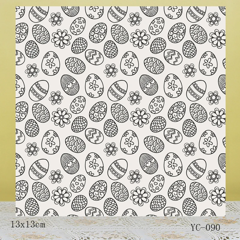 

AZSG Mysterious egg Clear Stamps For DIY Scrapbooking/Card Making/Album Decorative Rubber Stamp Crafts