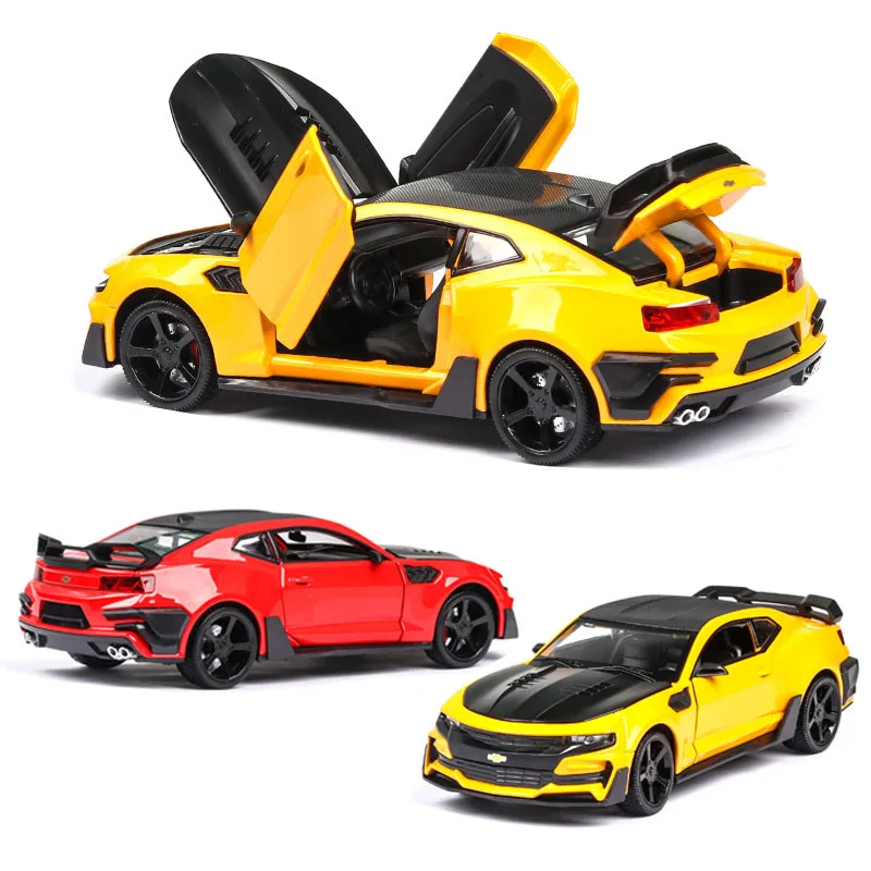 Модель автомобиля Chevrolet camaro 1:24 литой автомобиль из сплава Игрушечная модель