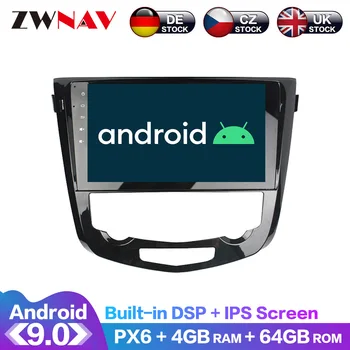 

Android 9.0 IPS Screen PX6 DSP For Nissan x-trail Qashqai J10 J11 Car No DVD GPS Multimedia Player Head Unit Radio Audio Stereo