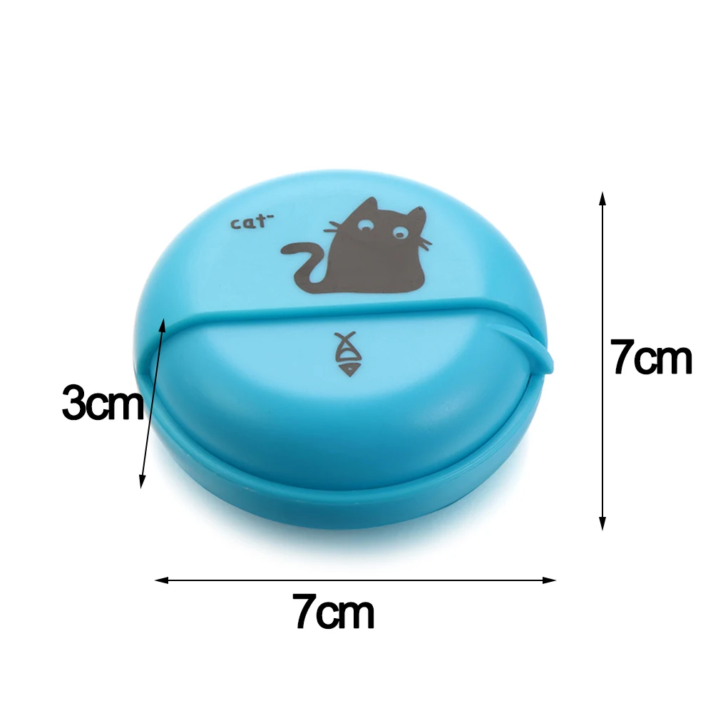 헤드폰 케이블 박스, 라운드 헤드폰 보관함, 회전 커버, 이어폰 컨테이너, 홈 액세서리, 귀여운 데이터 라인 박스 케이스, 1 개