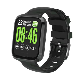 

Life Waterproof Men's Smart Wristband IP67 Fashion Smart Watch Heart Rate Monitor Exercise Step Calorie Silicone Strap Watch