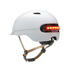 Шлем безопасности скутера для Xiaomi M365 электрический скутер Предупреждение светом для Xiaomi Mijia профессиональный скутер скейтборд Ninebot Es1 E2