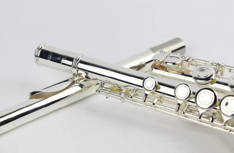 Флейта высокого качества, японская флейта, музыкальный инструмент 211SL, флейта на C и 16 Ключ, флейта, мелодия, музыка, профессиональная Серебряная флейта