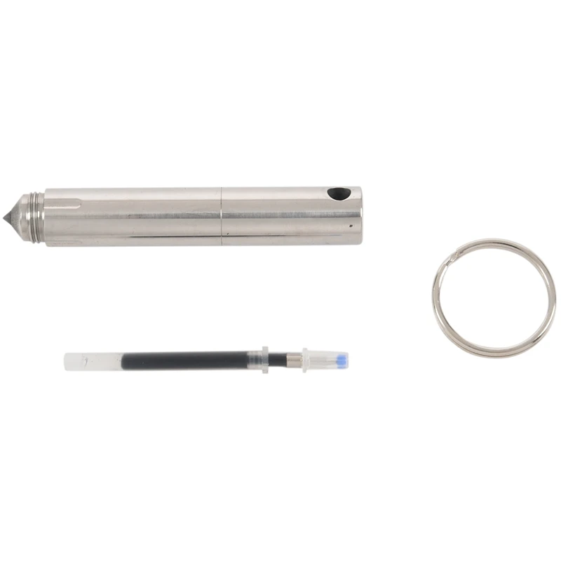 

AMS-Stainless Steel Mini defensive Pen Keychain Survival Defense Tool