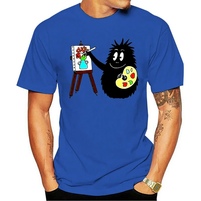Мужская футболка barbabarba of barbapпа the painter barbabeau Artist-Vintage | одежда