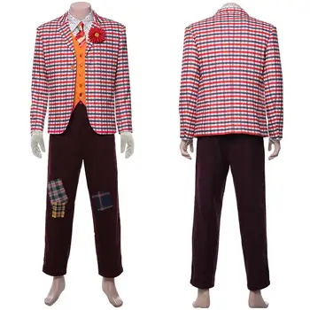 

Movie Joker Joaquin Phoenix Arthur Fleck Cosplay Costume Jacket Full Suit Batman Cosplay Joker Costume Halloween