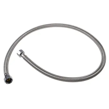

1M Braided Flexible Shower Hose Water Heater Connector Pipe Tube