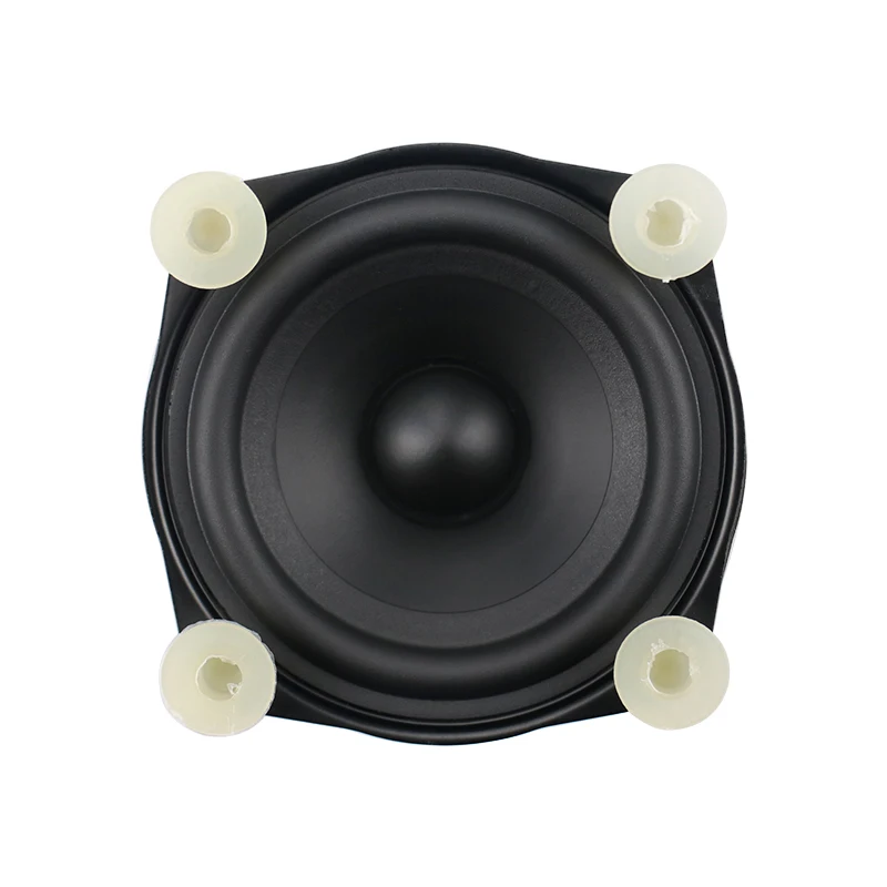 Ghxamp 3.5 Inch 90Mm Speaker Midrange Woofer Full Range Hifi Hoorn Mid-Bass Composiet Conus Rubber Rand 6ohm 20W 2 Stuks