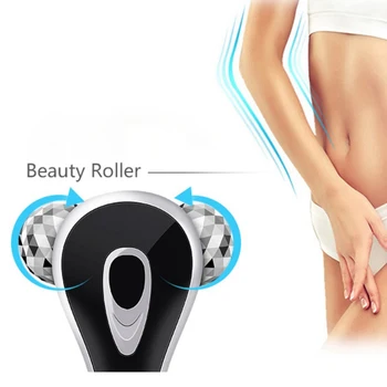 

1pc Electric Roller Facial Massager Firming Skin Smooth Fine Lines Create Y-shaped Face Slimming Massager Face Daily Care Tool n
