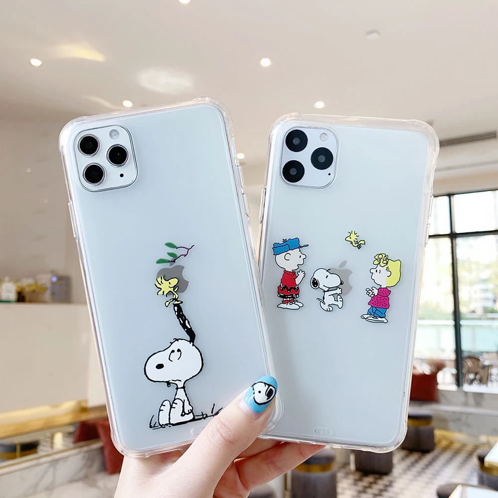 

Charlie Brown family friends phone cases for iphone 11 Pro xr x xs max hard back cover for 11pro iphone 8 7 PLUS case cute dog