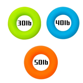 

Silica Gel Portable Hand Grip Gripping Ring Carpal Expander Finger Trainer Grip Rehabilitation Stress Ring