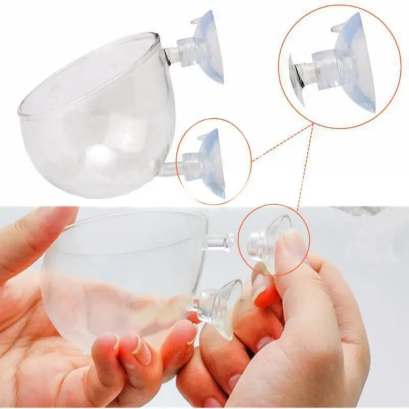 Украшение для аквариума подвесной аквариум мини хрустальный стеклянный стакан