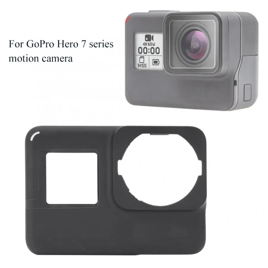 Сменная Рамка передней двери Лицевая панель для Gopro Hero 7 аксессуары для экшн-камер