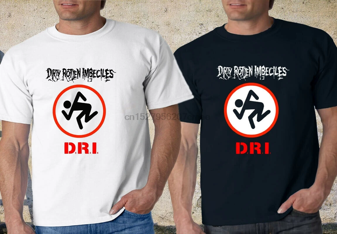 Абсолютно новый! Д. Р. И. Dirty Rotten Imbeciles рок-группа черно-белая футболка XS-3XL | Мужская