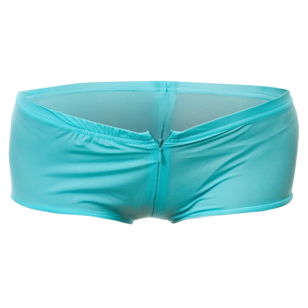 Women Sexy Lingerie Zipper Briefs Underwear Panties Thongs Knick 8 Colors Casual Porno Ladies Panties Sexy Women Underpants