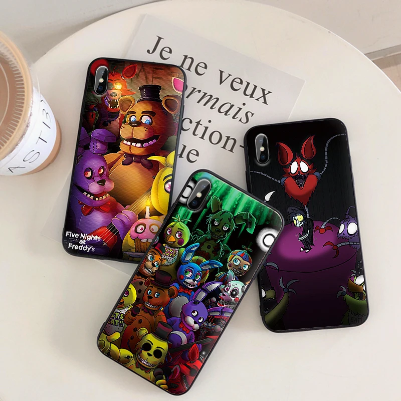 Мягкий чехол из ТПУ Five Nights At Freddy для Apple IPhone X XR XS MAX 5 5S 5C SE 6 S 7 8 Plus ipod touch силиконовый |