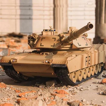 

RC Tank M1A2 Abrams USA Israel Tactical Vehicle Main Battle Military Main Battle Tank Model Sound Electronic Toys Remote Control