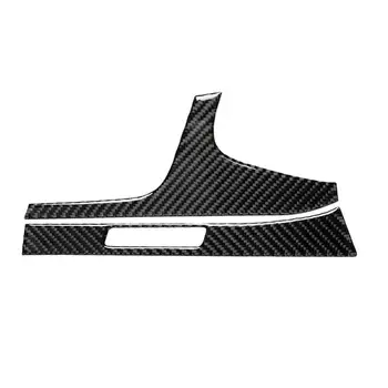 

For Audi Q7 SQ7 4M 2016 2019 2 Pcs Per Set Car Dashboard Left Side Decor Trim Interior Carbon Fiber Sticker