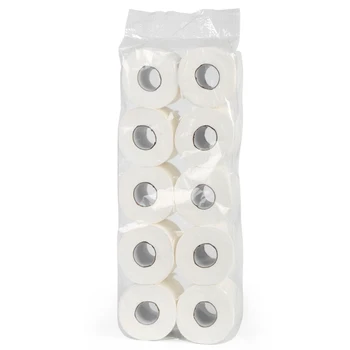

10 Rolls 3 Ply Ultra Soft White Paper Towels Replacement Toilet Roll Paper Mega Rolls Paper for Household Home Washroom Office