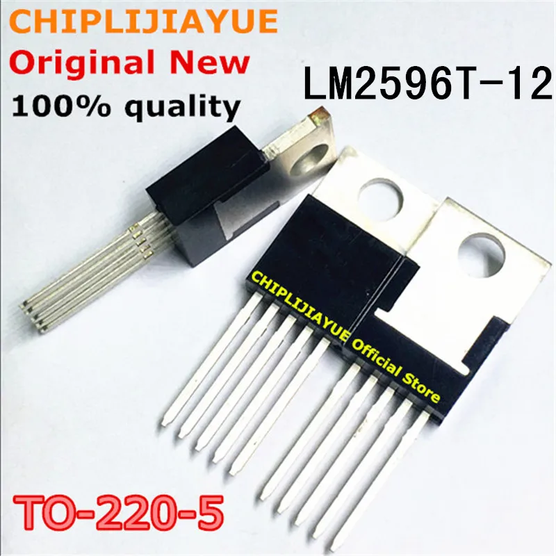 10 шт. LM2596T-12 TO220-5 LM2596T 12 LM2596 TO-220-5 Новый и оригинальный IC Чипсет | Электронные