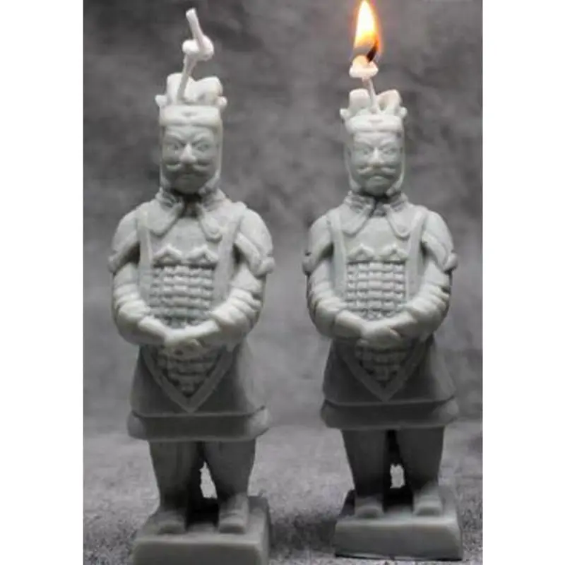 Terra Cotta фигурки смолы формы древний миф воин Силиконовые Мыло восковые формы 634D