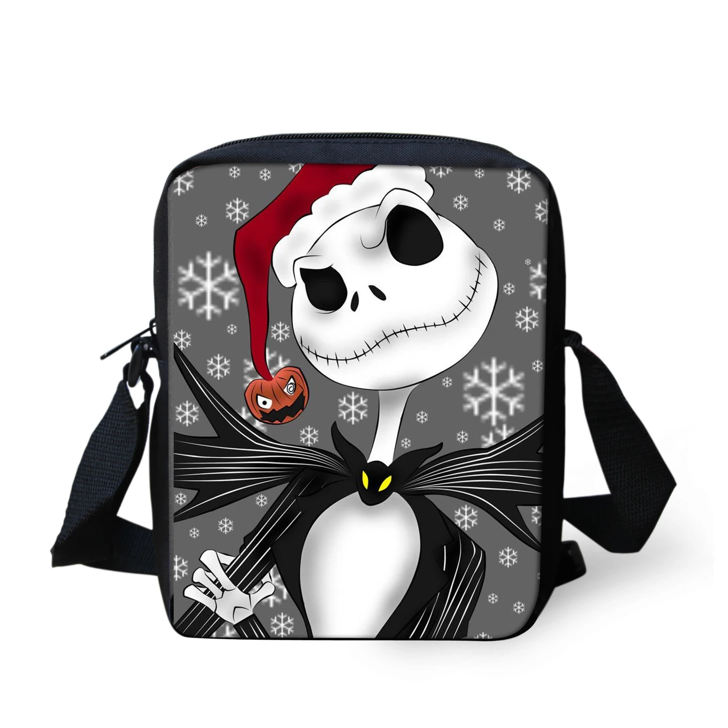 FORUDESIGNS/сумка-мессенджер с принтом Jack Skellington, Кошмар перед Рождеством, сумки через плечо, женская сумка, сумки на плечо, набор - Цвет: QE150E