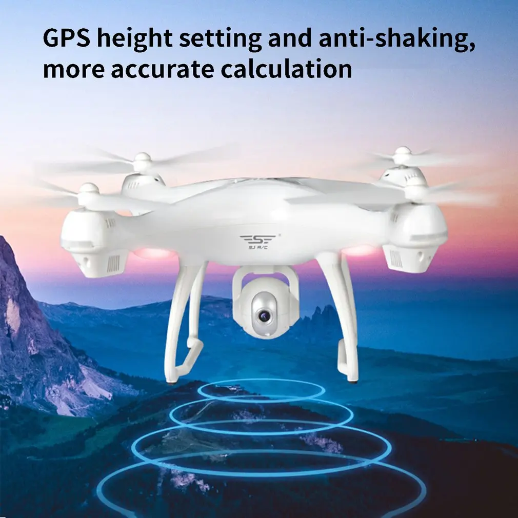 S70W 720P 1080P Интеллектуальный Gps автоматический следящий Дрон фиксированная высота позиционирования автоматический возврат четыре оси