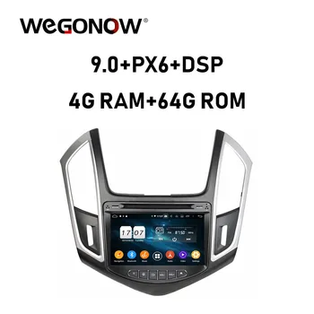 

DSP PX6 Android 9.0 64G ROM 8 Core Car DVD Player Wifi BT5.0 RDS RADIO GPS map DVR camera TV For Chevrolet CRUZE 2013 2014 2015