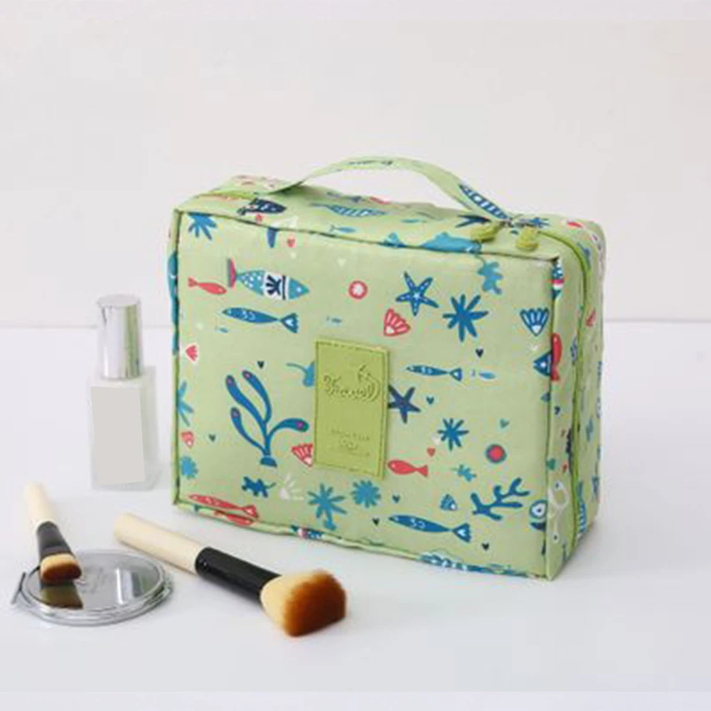 Новая многофункциональная дорожная сумка для хранения портативная квадратная сумка женская косметичка дорожная сумка - Цвет: D