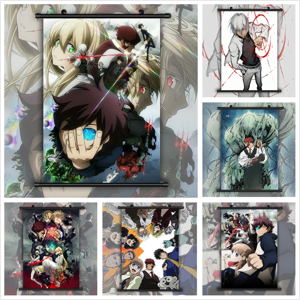 

Kekkai Sensen Blood Blockade Battlefront Anime manga wall Poster Scroll