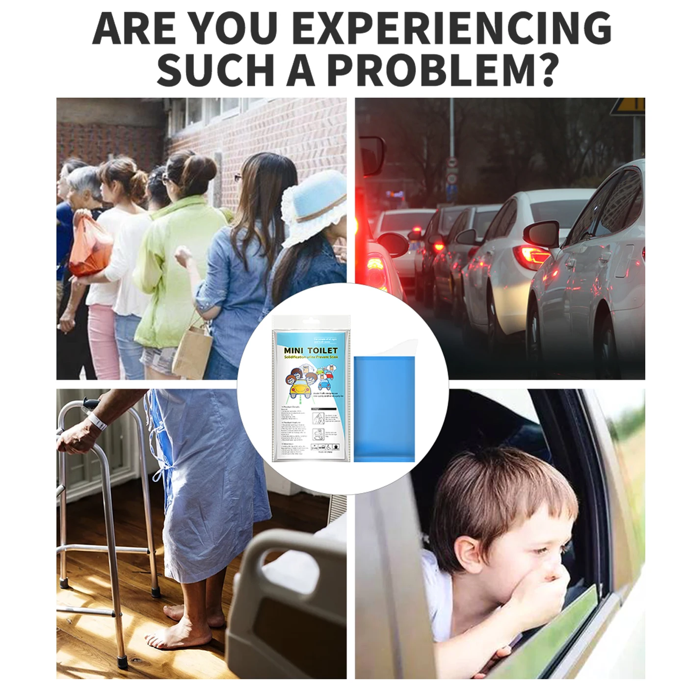 4 шт наружные аварийные сумки для мочеиспускания портативные дорожные мини