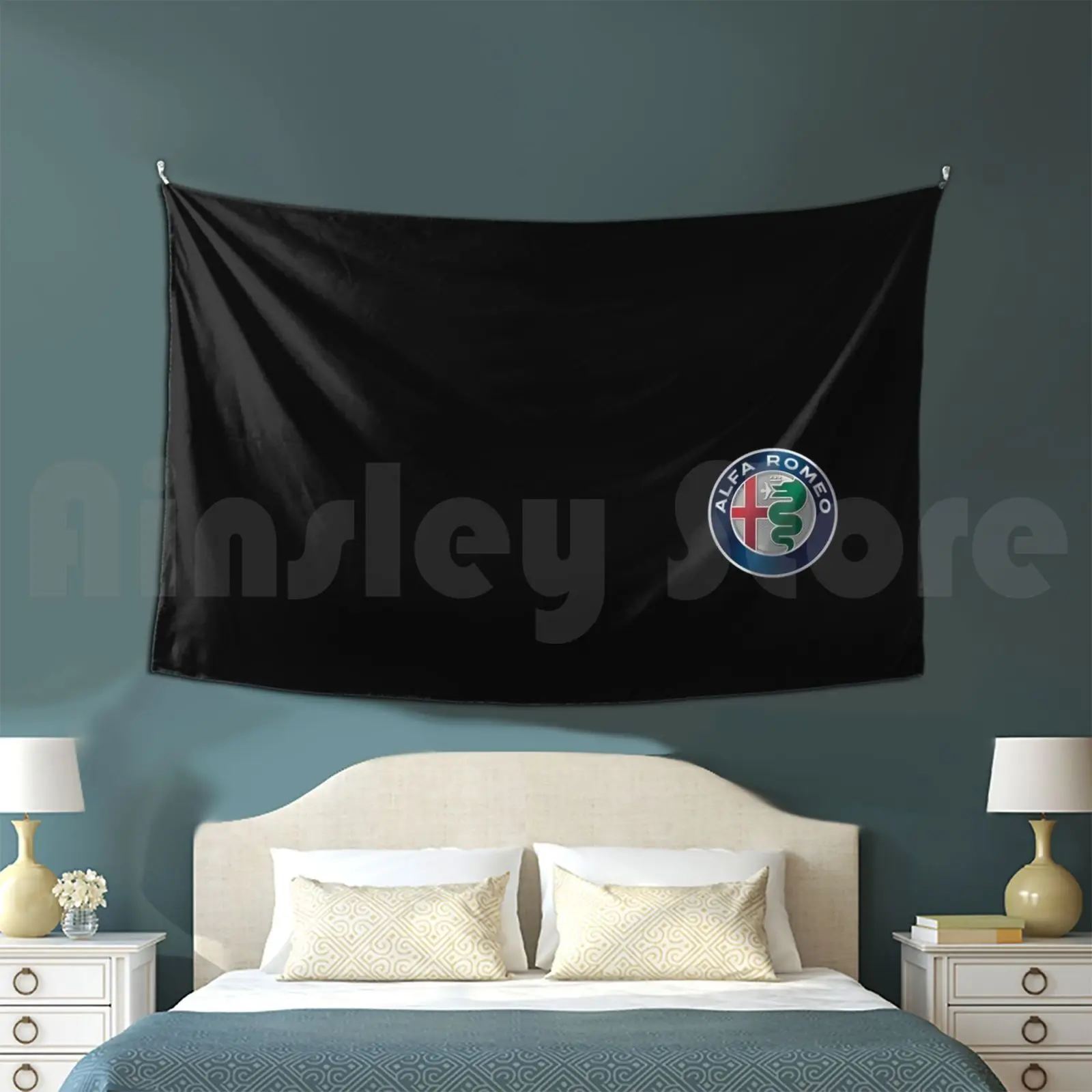 Alfa Romeo Arazzo Soggiorno Camera Da Letto Quadrifoglio Verde Qv Alfa Romeo Alfa Romeo Sintonizzatore Per Auto Veloce Italiano Italia Tipo