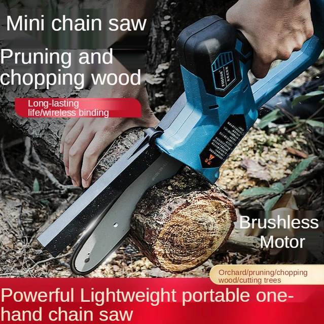 Wireless household miniature chainsaw deals