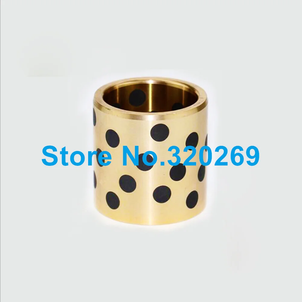 1PCS JDB 흑연 구리 슬리브 소결 부싱 자기 윤활 베어링 ID12MM 12x18x40 12x18x45 12x18x50 12x18x55 12x18x60MM