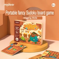 Mideer Magnetic Digging Mole Gem Brain Treasure Board Game Portable Fancy Sudoku Ladder Training Logic Toy Children Kids 4Y+ 1