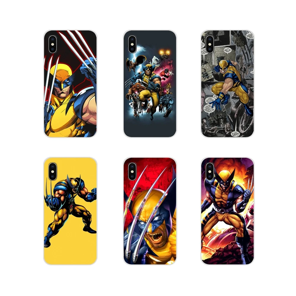 Для Apple iPhone X XR XS 11Pro MAX 4S 5S 5C SE 6S 7 8 Plus ipod 5 6 Росомаха аксессуары для мобильного