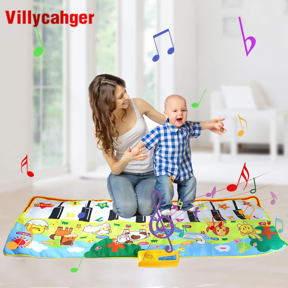 Tapete De Piano Musical Infantil, Manta Para Piano Musical, Instrumento  Musical Multifuncional, Jogo Grande, Esteira De Engatinhar, Aniversário -  Instrumentos Musicais De Brinquedo - AliExpress