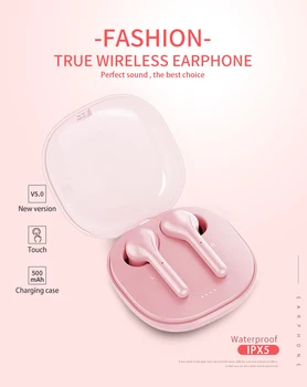

SIMLE Fashion Wireless Earphone Bluetooth 5.0 Earbuds With Waterproof IPX5 Smart Touch Smart Chip Super Sound Quality Best Bass