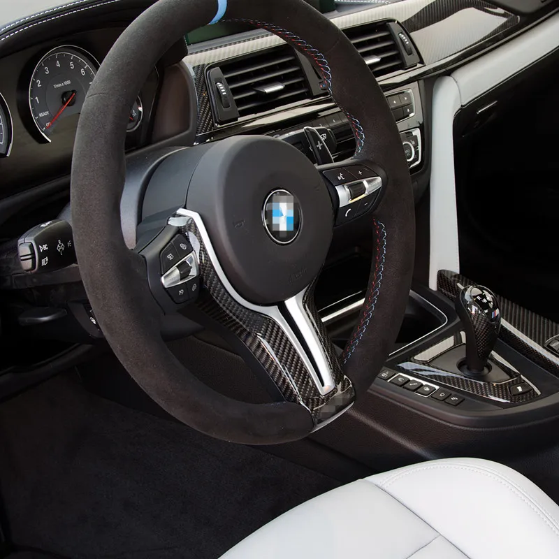 Для BMW M Серии F80 F82 F10 F06 F12 F13 F15 F16 замена стиль ABS+ углеродное волокно производительность Стайлинг рулевое колесо отделка