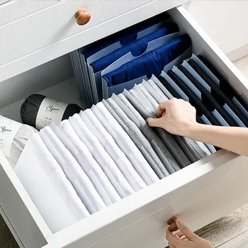 

5/10pcs Creative Closet Lazy Folding Boards Multi-function Folder Travel Space Saving Wardrobe Storage Dust-proof Storage Boxes